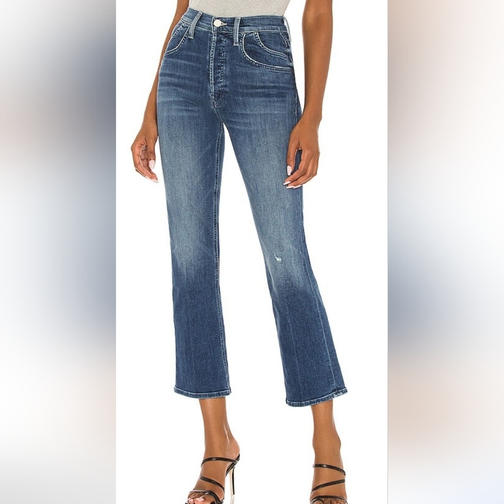 MOTHER Denim The Stash Tripper ankle in Getalongs